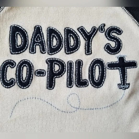 2008 Gymboree 2T-3T "Daddy's Co-polit" long-sleeve tee - Picture 6 of 7